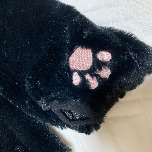 FELISSIMO(フェリシモ)の【フェリシモ】 猫部  黒猫もふもふパーカー レディースのルームウェア/パジャマ(ルームウェア)の商品写真