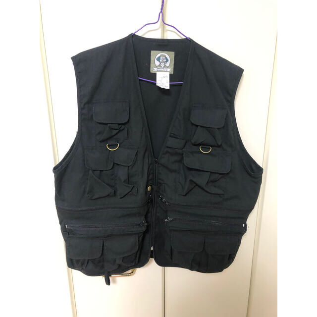 ROTHCO(ロスコ)のUNCLE MILTY TRAVEL VEST(BLACK) メンズのトップス(ベスト)の商品写真