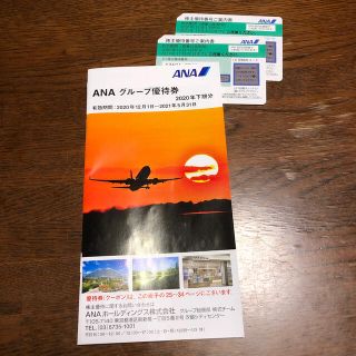 エーエヌエー(ゼンニッポンクウユ)(ANA(全日本空輸))のANA 株主優待券　新券2枚(その他)