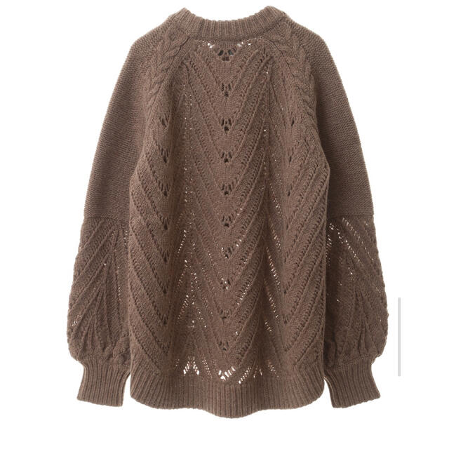 Ameri VINTAGE(アメリヴィンテージ)のCLANE  OPENWORK CABLE KNIT レディースのトップス(ニット/セーター)の商品写真