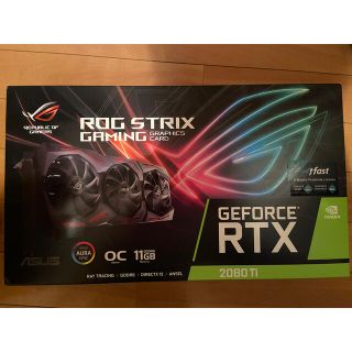 エイスース(ASUS)のASUS ROG-STRIX-RTX2080TI-O11G-GAMING(PCパーツ)