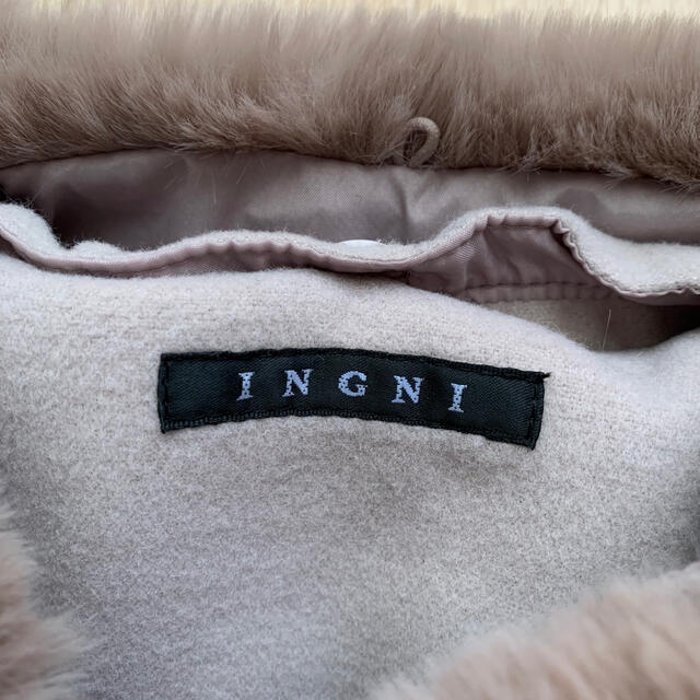 INGNI(イング)の量産型 コート ピンク INGNI レディースのジャケット/アウター(ロングコート)の商品写真