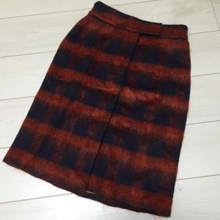 ヴィヴィアンウエストウッド(Vivienne Westwood)のVivienne westwood チェックタイトスカート(ひざ丈スカート)