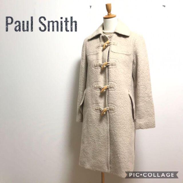 Paul Smith(ポールスミス)のPaul Smith ポールスミス アルパカ混 ボア ダッフルコート  レディースのジャケット/アウター(ダッフルコート)の商品写真