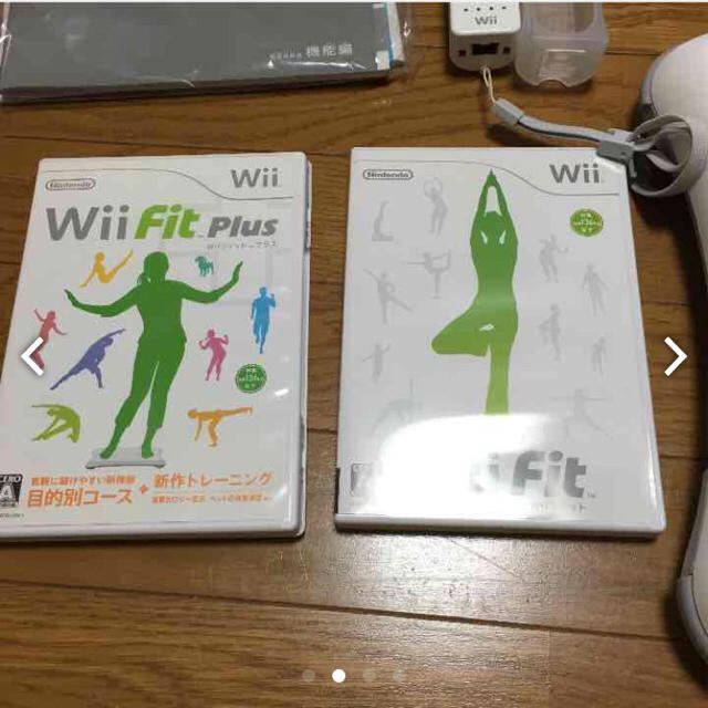 Wii本体&Wii by ちゃーりん's shop｜ラクマ Fitプラス セットの通販 セール好評