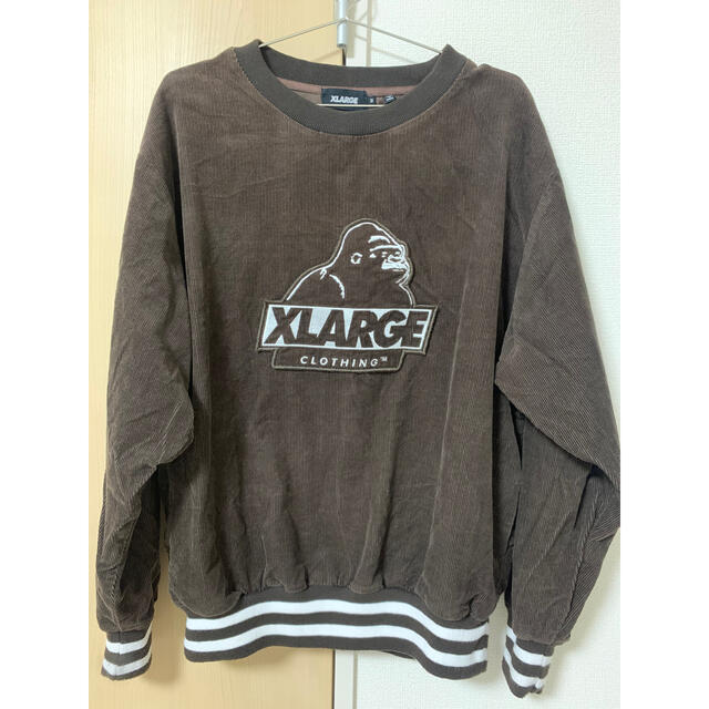 XLARGE(エクストララージ)のSLANTED OG CORDUROY CREWNECK メンズのトップス(その他)の商品写真