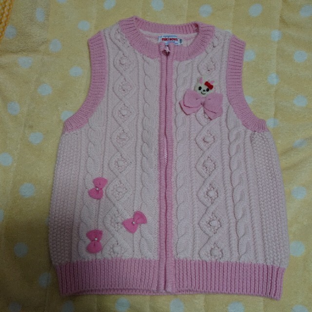 mikihouse(ミキハウス)の☆ミキハウス☆ キッズ/ベビー/マタニティのキッズ服女の子用(90cm~)(ニット)の商品写真