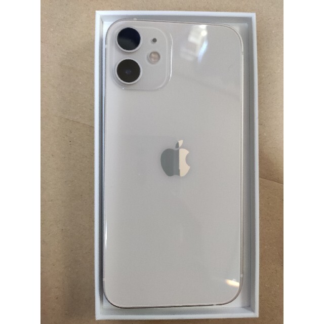iPhone(アイフォーン)のiPhone 12 mini 64GB ホワイト　SIMフリー スマホ/家電/カメラのスマートフォン/携帯電話(スマートフォン本体)の商品写真