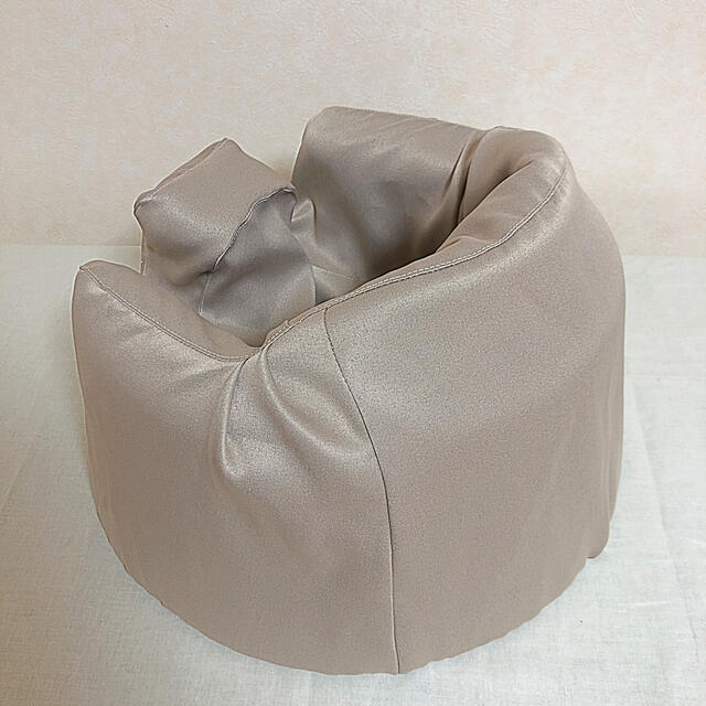 Bumbo(バンボ)のハンドメイド♡バンボカバー(暗めのピンクベージュ) キッズ/ベビー/マタニティの寝具/家具(シーツ/カバー)の商品写真