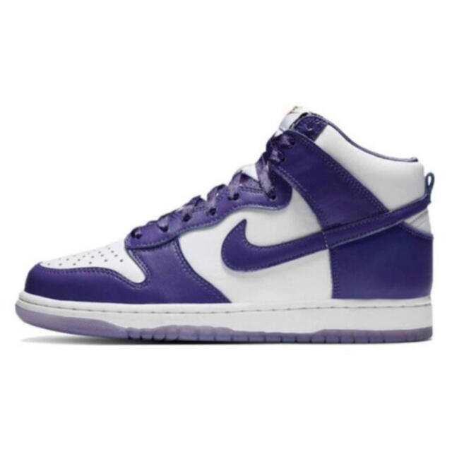 レディースNIKE DUNK HIGH WMNS VARSITY PURPLE 22.5