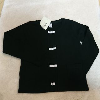 ザラキッズ(ZARA KIDS)の●●ZARA Girls リボンカーデ(カーディガン)