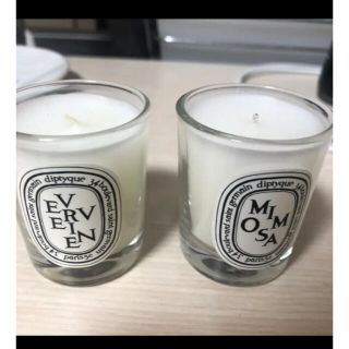 ディプティック(diptyque)のdiptyque キャンドル verveine&mimosa(アロマ/キャンドル)