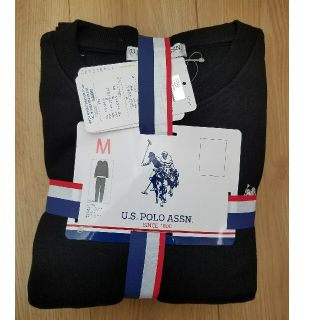 ポロラルフローレン(POLO RALPH LAUREN)の新品未使用　ユーエスポロアッスン　スウェット　パジャマ　ルームウェア　M　黒色(パジャマ)