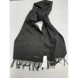 ポールスミス(Paul Smith)の新品 Paul Smith ポールスミス ラムウールマフラー Charcoal(マフラー)