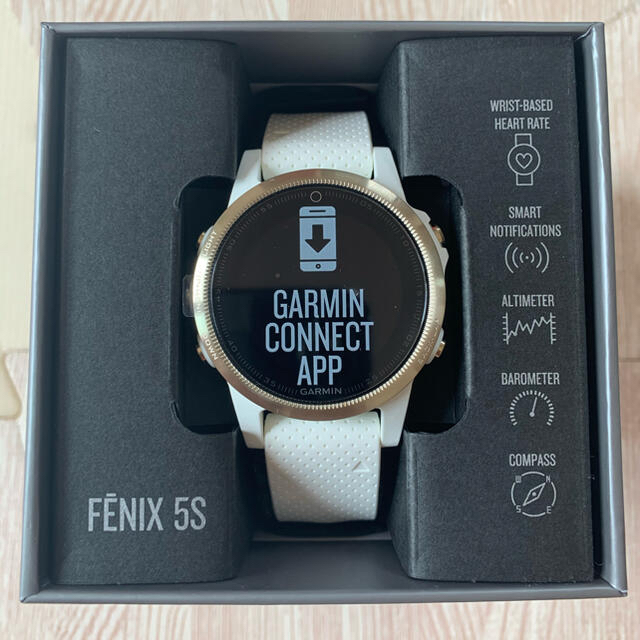 Garmin ガーミン　GPS fenix5s サファイアゴールド