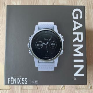 ガーミン(GARMIN)のGarmin ガーミン　GPS fenix5s サファイアゴールド(腕時計(デジタル))