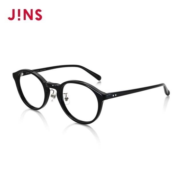 JINS(ジンズ)の新品 JINS✨ブルーライトカットレンズ  度なし 伊達メガネ 黒 ブラック レディースのファッション小物(サングラス/メガネ)の商品写真