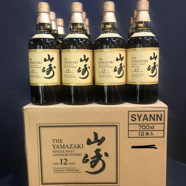 サントリー山崎12年700ml   12本