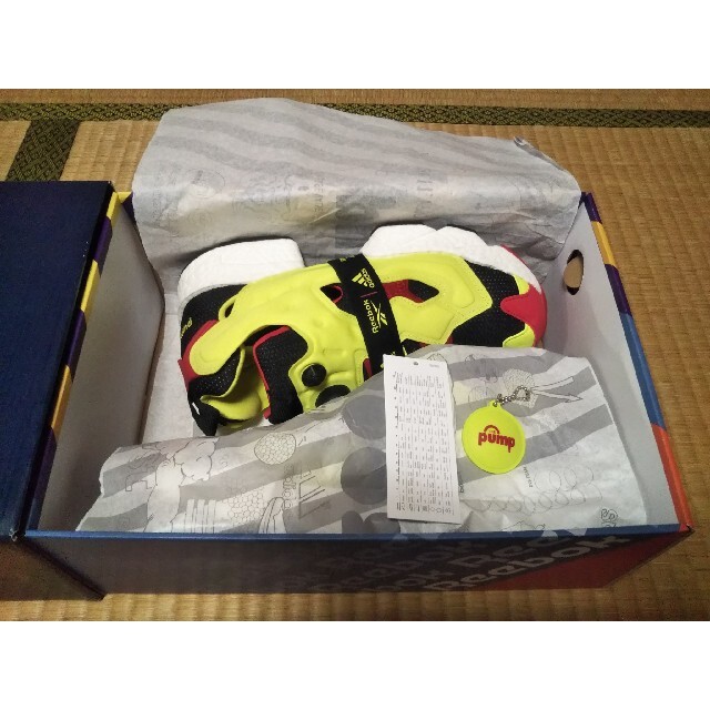 Reebok(リーボック)のREEBOK INSTA PUMP FURY BOOST CITRON 25cm メンズの靴/シューズ(スニーカー)の商品写真