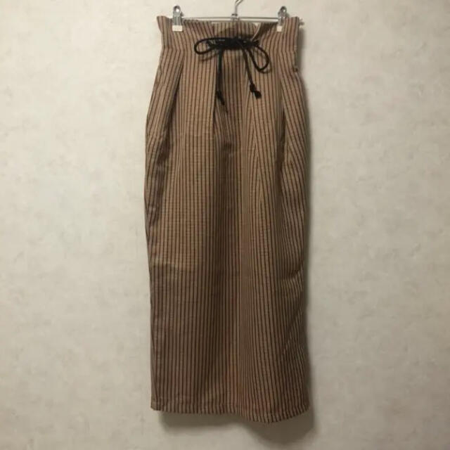 merlot(メルロー)のmelrot  チェック柄ペンシルスカート レディースのスカート(ロングスカート)の商品写真