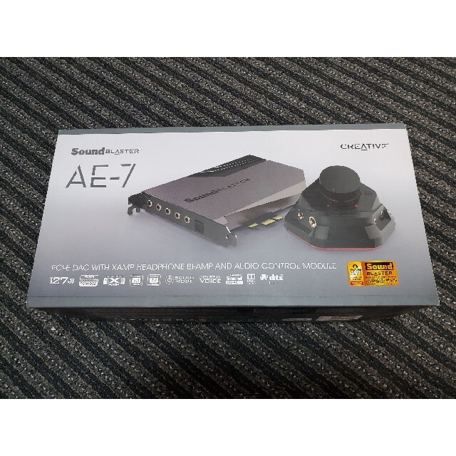 売れ筋ランキングも Creative Sound Blaster AE-7 高解像度内蔵PCIeサウンドカード クアッドコアプロセッサー 127dB  DNR ESS SA