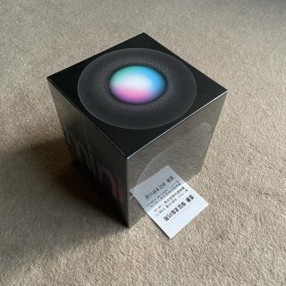 アップル(Apple)の未開封新品 Apple HomePod mini スペースグレー 即日発送可(スピーカー)