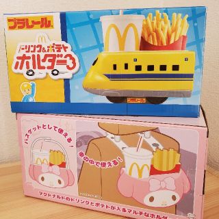 マクドナルド(マクドナルド)のマクドナルド　ドリンク&ポテトホルダー　 マイメロディ　プラレール(キャラクターグッズ)