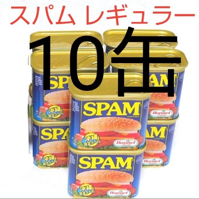 スパム レギュラー10缶 340g 保存食 SPAM 沖縄ホーメル