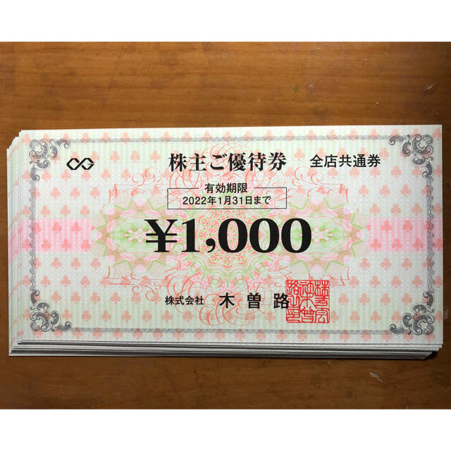 木曽路 株主優待券24000円分 (26400円相当) 最新デザインの 11270円