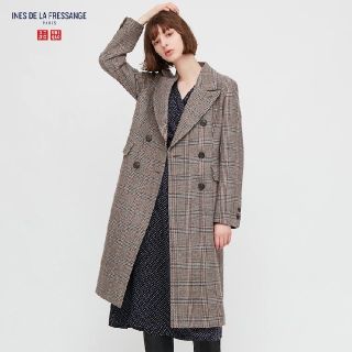 ユニクロ(UNIQLO)のユニクロ×イネス☆ツイードコート(チェスターコート)