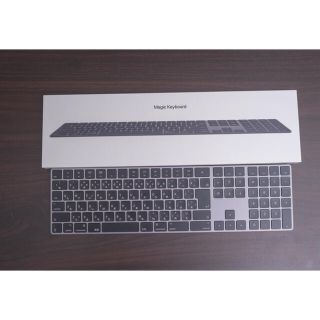 アップル(Apple)の値引可能 Magic Keyboard テンキー付き スペースグレー(PC周辺機器)