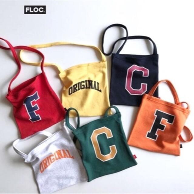 FLOC ロゴプリントカラーショルダーポーチ キッズ/ベビー/マタニティのこども用バッグ(ポシェット)の商品写真