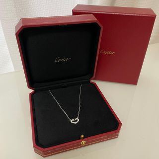 カルティエ(Cartier)のカルティエ　cハート(ネックレス)