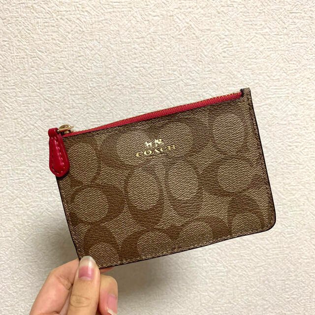 COACH(コーチ)の値下げ！　新品タグ付き　COACH コーチ コインケース　財布 レディースのファッション小物(財布)の商品写真