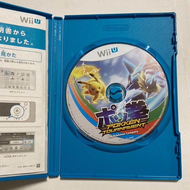 Wii U(ウィーユー)のポッ拳 POKKEN TOURNAMENT Wii U エンタメ/ホビーのゲームソフト/ゲーム機本体(家庭用ゲームソフト)の商品写真