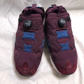 リーボック(Reebok)のリーボック ローカット スニーカー インスタ ポンプ フューリー 紫 パープル(スニーカー)