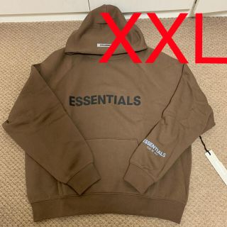 フィアオブゴッド(FEAR OF GOD)のXXL FOG Essentials Pullover 新作 パーカー ブラウン(パーカー)