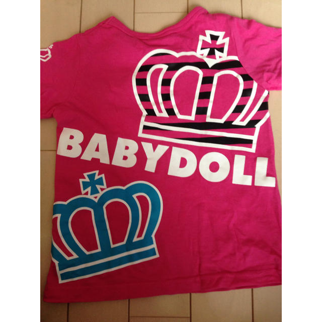 BABYDOLL(ベビードール)のTシャツ☆ベビド キッズ/ベビー/マタニティのキッズ服女の子用(90cm~)(Tシャツ/カットソー)の商品写真