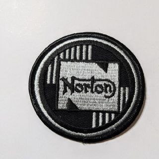 ノートン(Norton)のnortonワッペン(ステッカー)