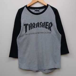 スラッシャー(THRASHER)のTHRASHER スラッシャー ラグランTシャツ M(Tシャツ/カットソー(七分/長袖))