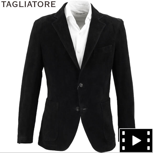 TAGLIATORE(タリアトーレ)の冬特価TAGLIATORE ラムスエードジャケット CARSON 46 メンズのジャケット/アウター(テーラードジャケット)の商品写真