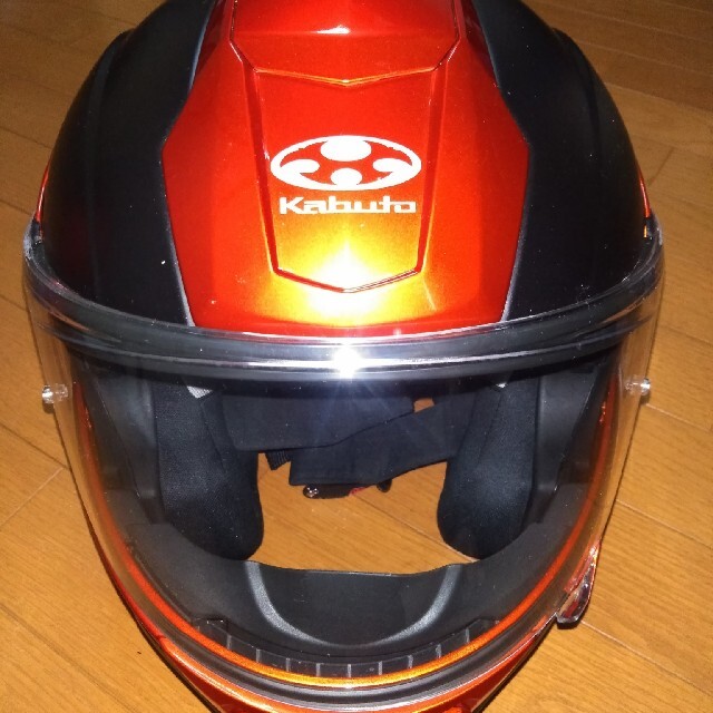 ヘルメット/シールドkabuto製のヘルメットとタンデム用のヘルメットのセットです。