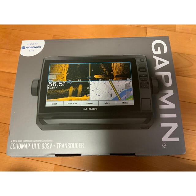 Garmin echoMAP PLUS 93sv + 振動子 検索用-UHD