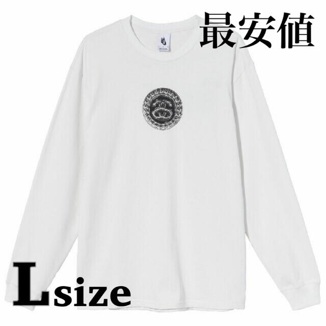 STÜSSY / NIKE SS LINK LS TEE - WHITE