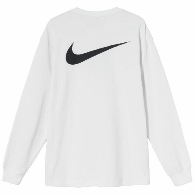 STUSSY(ステューシー)のSTÜSSY / NIKE SS LINK LS TEE - WHITE メンズのトップス(Tシャツ/カットソー(七分/長袖))の商品写真