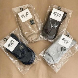 ウィゴー(WEGO)のWEGO モコモコソックス 4足(ソックス)