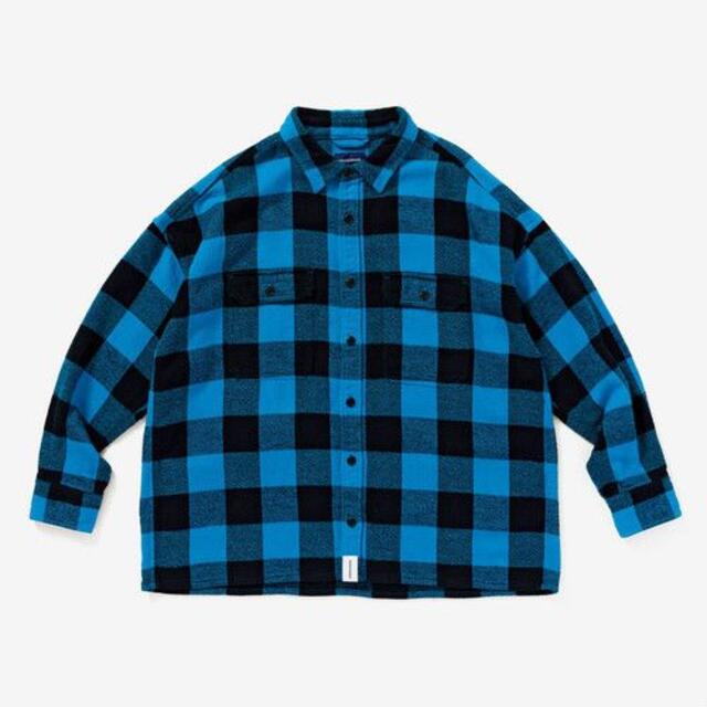 DESCENDANT VANNING CHECK LS SHIRT 1 Sサイズシャツ