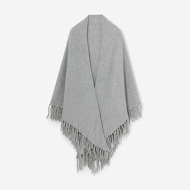 新品 マッキントッシュ カシミヤトライアングルケープ グレー 42900円 ...