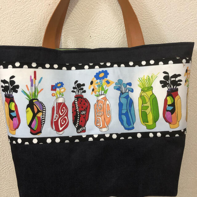 トートバッグ(ロラライハリス)・ハンドメイド
