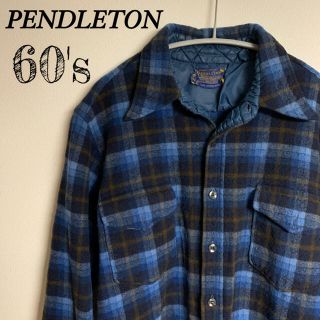 ペンドルトン(PENDLETON)の60s  ペンドルトン　PENDLETON  メンズ　シャツ　Sサイズ　USA製(シャツ)